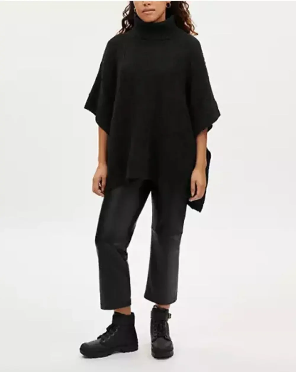 *COACH Signature Knit Poncho XS/S Oversize NWT*